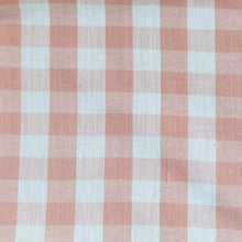Load image into Gallery viewer, Bonnet - Blush Pink + White Gingham
