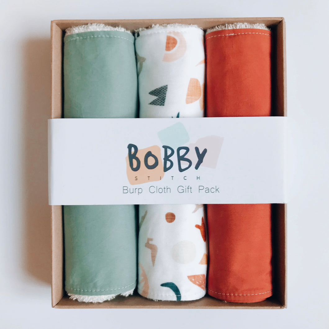 Burp cloth pack - Sonny